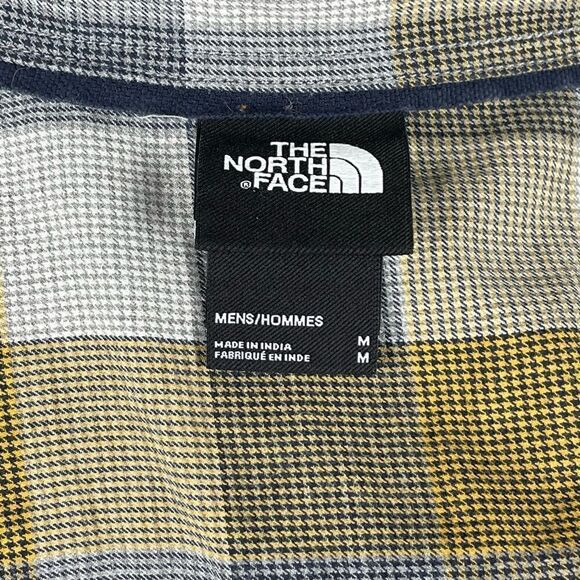 The North Face Checked Cotton Button Front Shirt - Men’s M - Picture 5 of 6